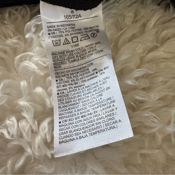 Old Navy High-Waisted Taylor Wide-Leg Trouser Pants Black 2025 - Picture 15 of 16